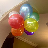 Troshanger ballonnentros ophangen
