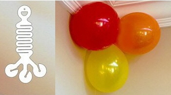 Hoekhanger 3 ballonnen